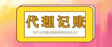 為什么代理記賬價格差異如此顯著？解析因素與選擇建議